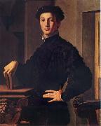 BRONZINO, Agnolo, Portrait of a young man